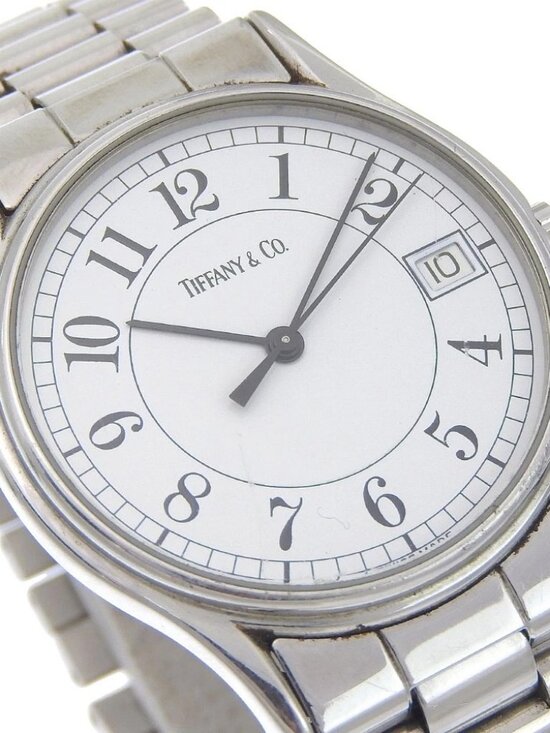 TIFFANY&Co. Classic Watches WhiteDial Stainless Steel Quartz Analog displa... main image 11